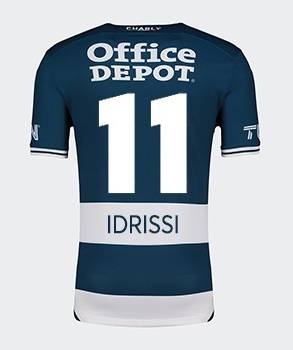 Pachuca Home Idrissi 11 Jersey 24-25