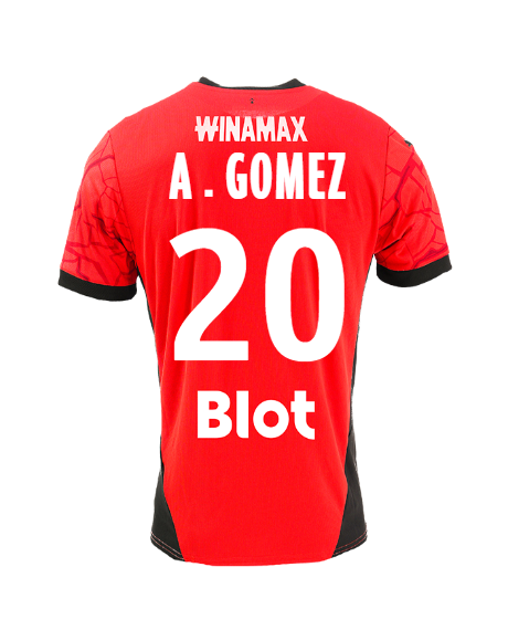 Stade Rennais Home A. GOMEZ 20 Jersey 24-25