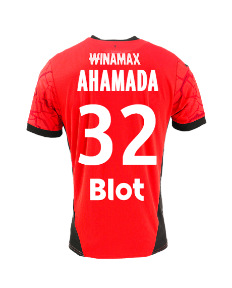 Stade Rennais Home AHAMADA 32 Jersey 24-25