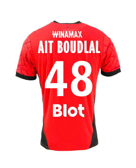 Stade Rennais Home AIT BOUDLAL 48 Jersey 24-25