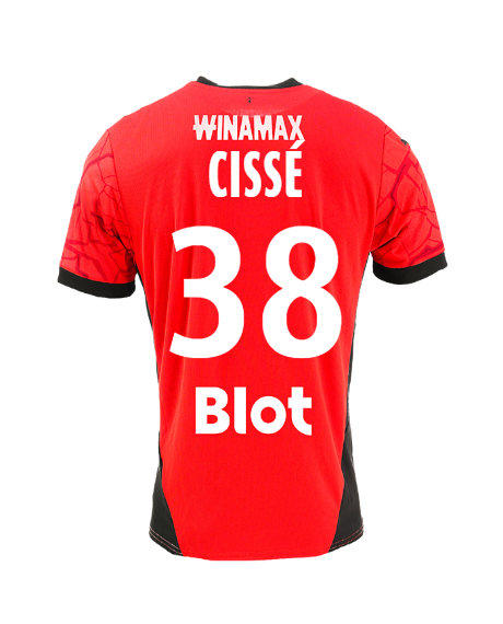 Stade Rennais Home CISSÉ 38 Jersey 24-25