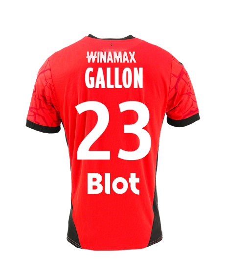 Stade Rennais Home GALLON 23 Jersey 24-25