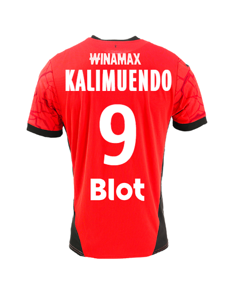 Stade Rennais Home KALIMUENDO 9 Jersey 24-25