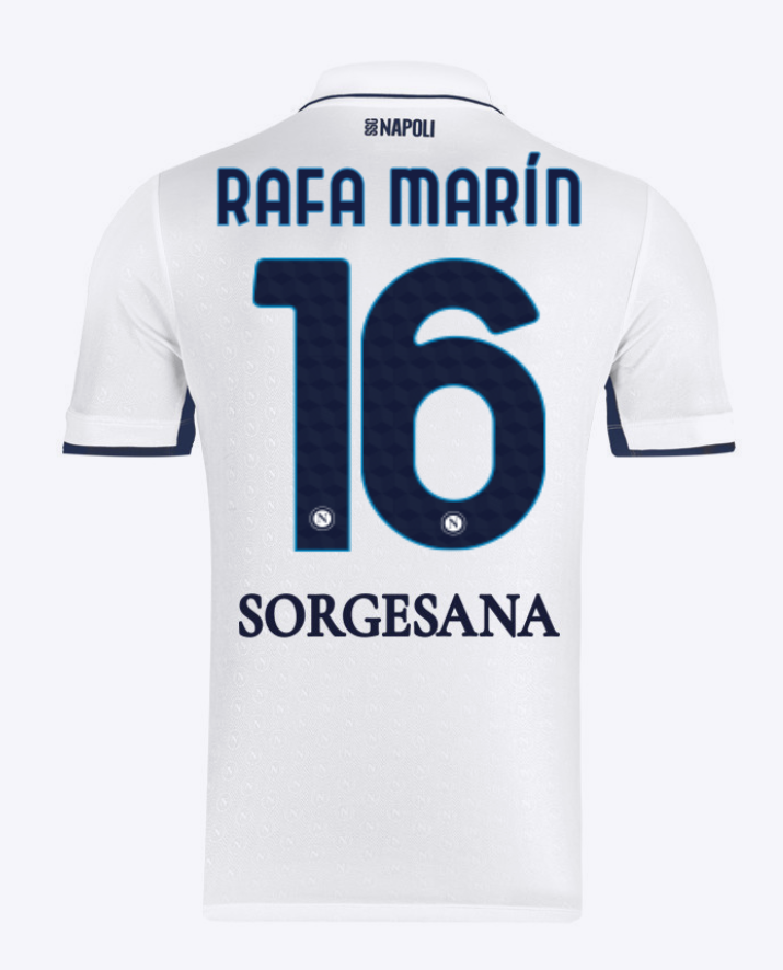 Napoli Away 16 Rafa Marín Jersey 24-25