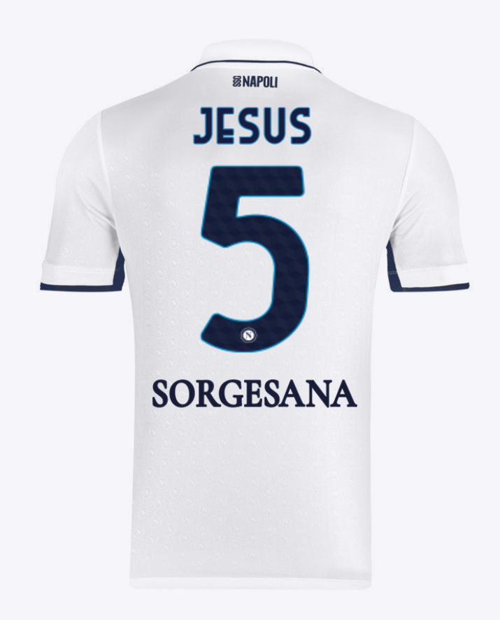 Napoli Away 5 Jesus Jersey 24-25