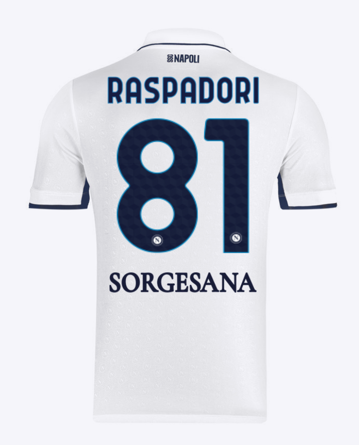 Napoli Away 81 Raspadori Jersey 24-25