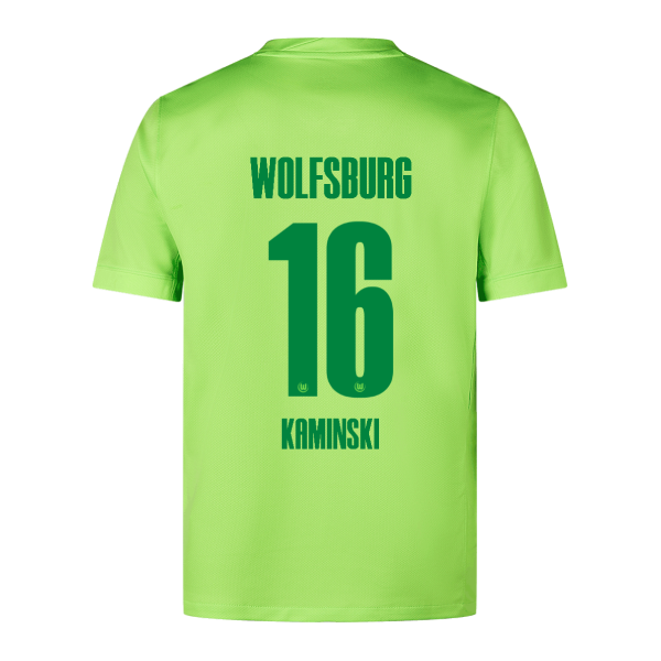 Wolfsburg Home Kaminski 16 Jersey 24-25