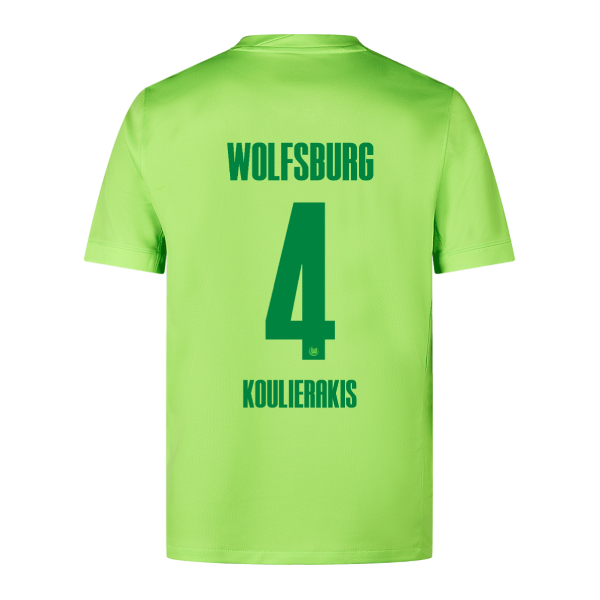 Wolfsburg Home Koulierakis 4 Jersey 24-25