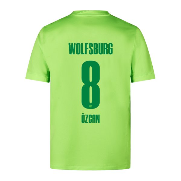 Wolfsburg Home Özcan 8 Jersey 24-25