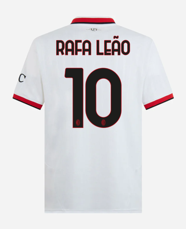 AC Milan Away Rafa 10 Leão Serie A Jersey 24-25