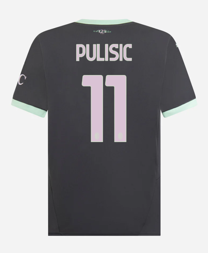 AC Milan Third Pulisic 11 Serie A Jersey 24-25