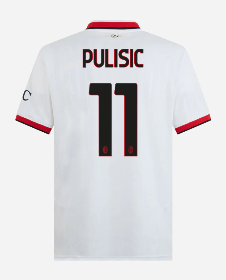 AC Milan Away Pulisic 11 Serie A Jersey 24-25