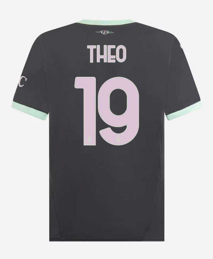 AC Milan Third THEO 19 Serie A Jersey 24-25