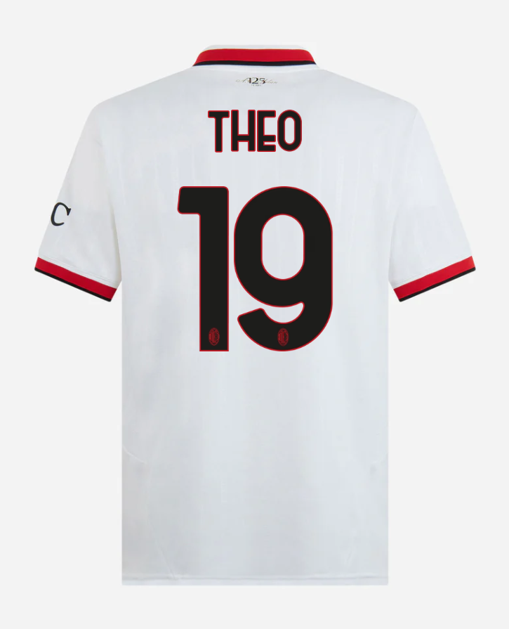 AC Milan Away THEO 19 Serie A Jersey 24-25