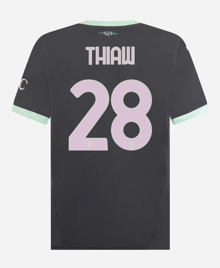 AC Milan Third Thiaw 28 Serie A Jersey 24-25