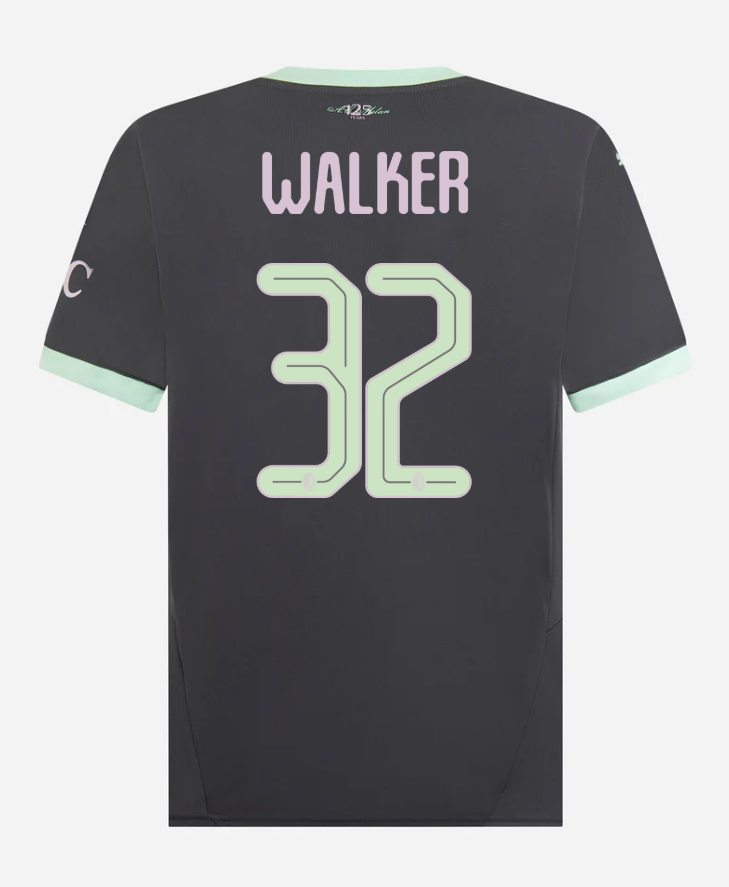 AC Milan Third Walker 32 Champions League Jersey 24-25