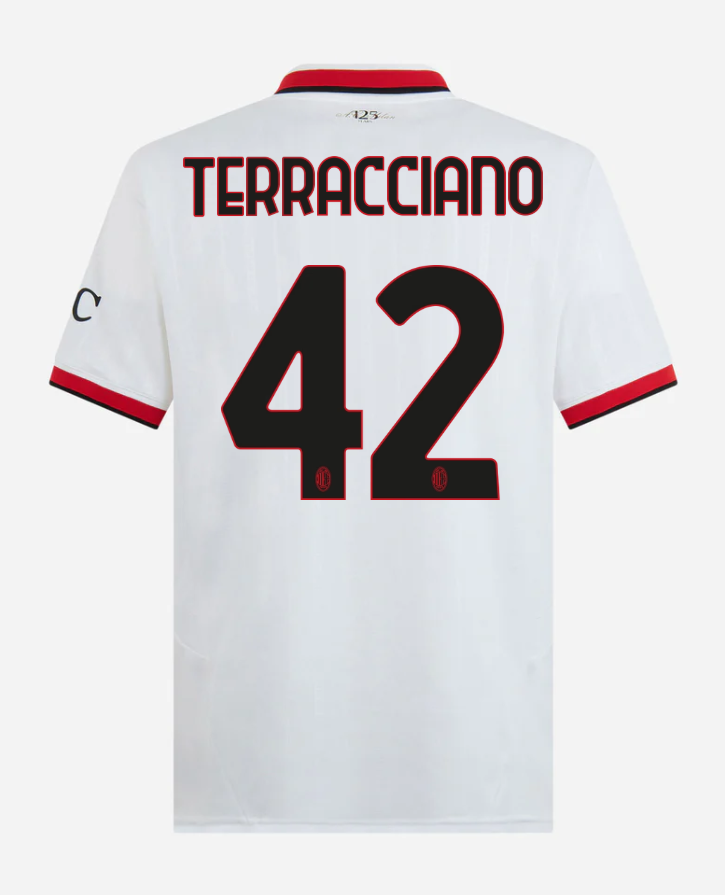 AC Milan Away Terracciano 42 Serie A Jersey 24-25