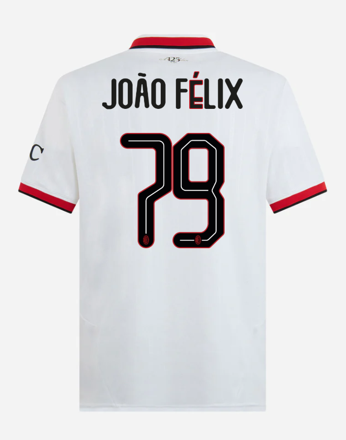 AC Milan Away João Félix 79 Champions League Jersey 24-25