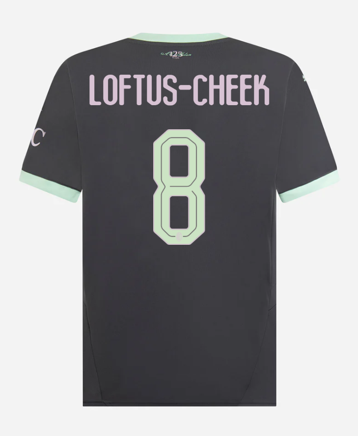 AC Milan Third Loftus-Cheek 8 Champions League Jersey 24-25