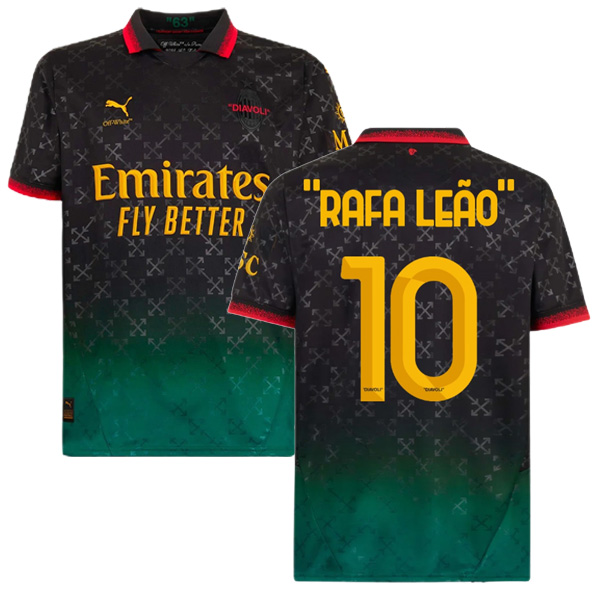 AC Milan RAFA LEÃO 10 Fourth Jersey 24-25