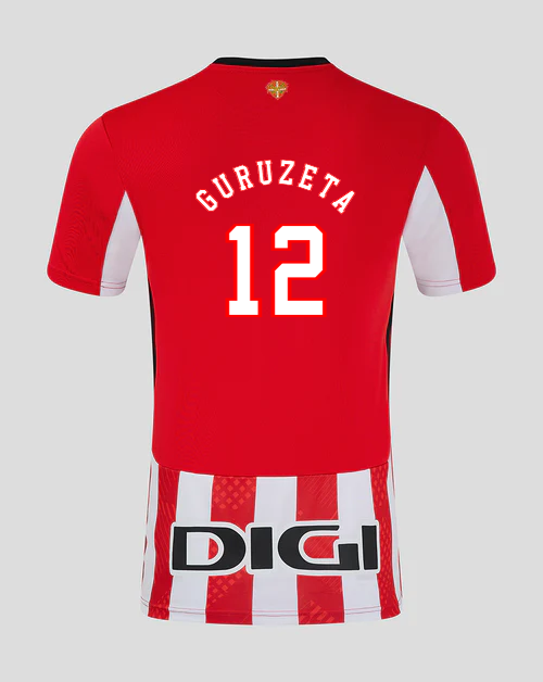 Athletic Bilbao Home Guruzeta 12 Jersey 24-25