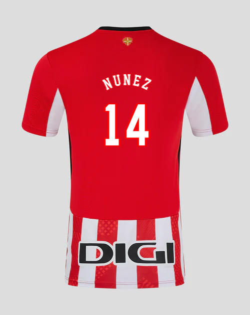 Athletic Bilbao Home Nunez 14 Jersey 24-25