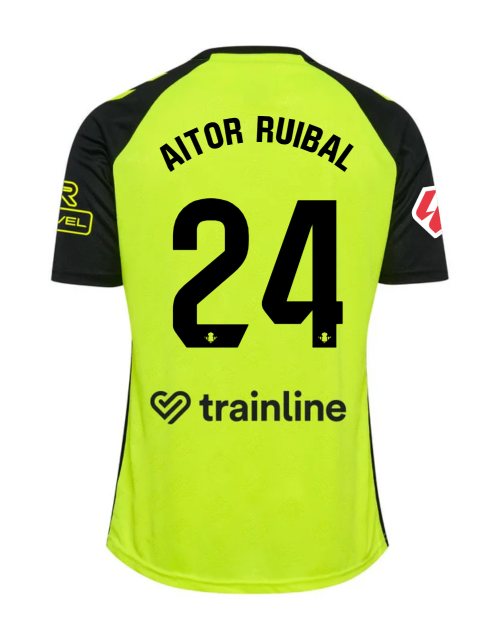 Real Betis Away AITOR RUIBAL 24 Jersey 24-25