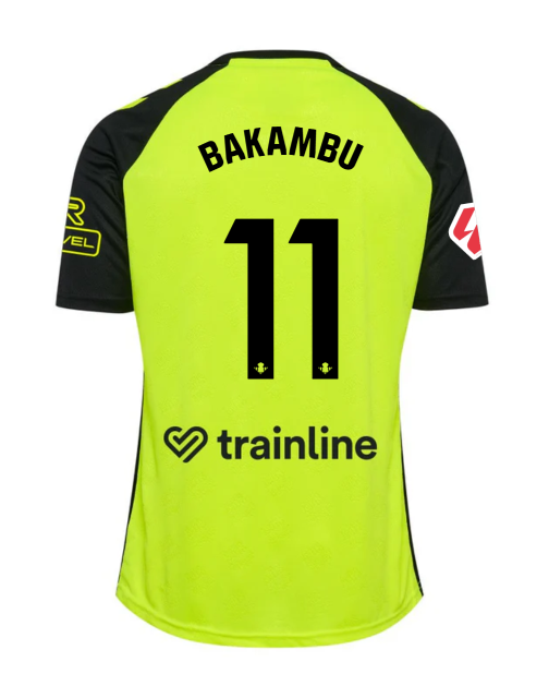 Real Betis Away BAKAMBU 11 Jersey 24-25