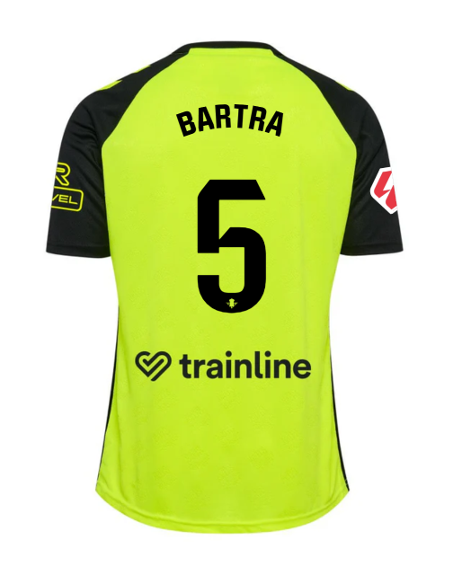 Real Betis Away BARTRA 5 Jersey 24-25