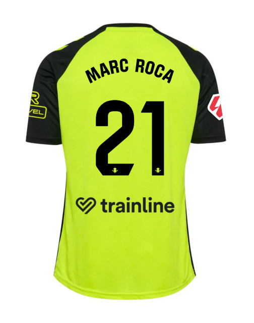 Real Betis Away MARC ROCA 21 Jersey 24-25