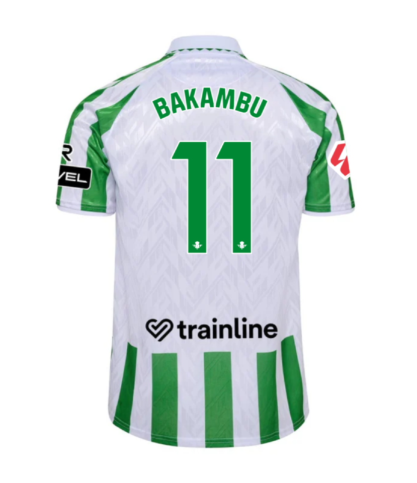 Real Betis Home BAKAMBU 11 Jersey 24-25