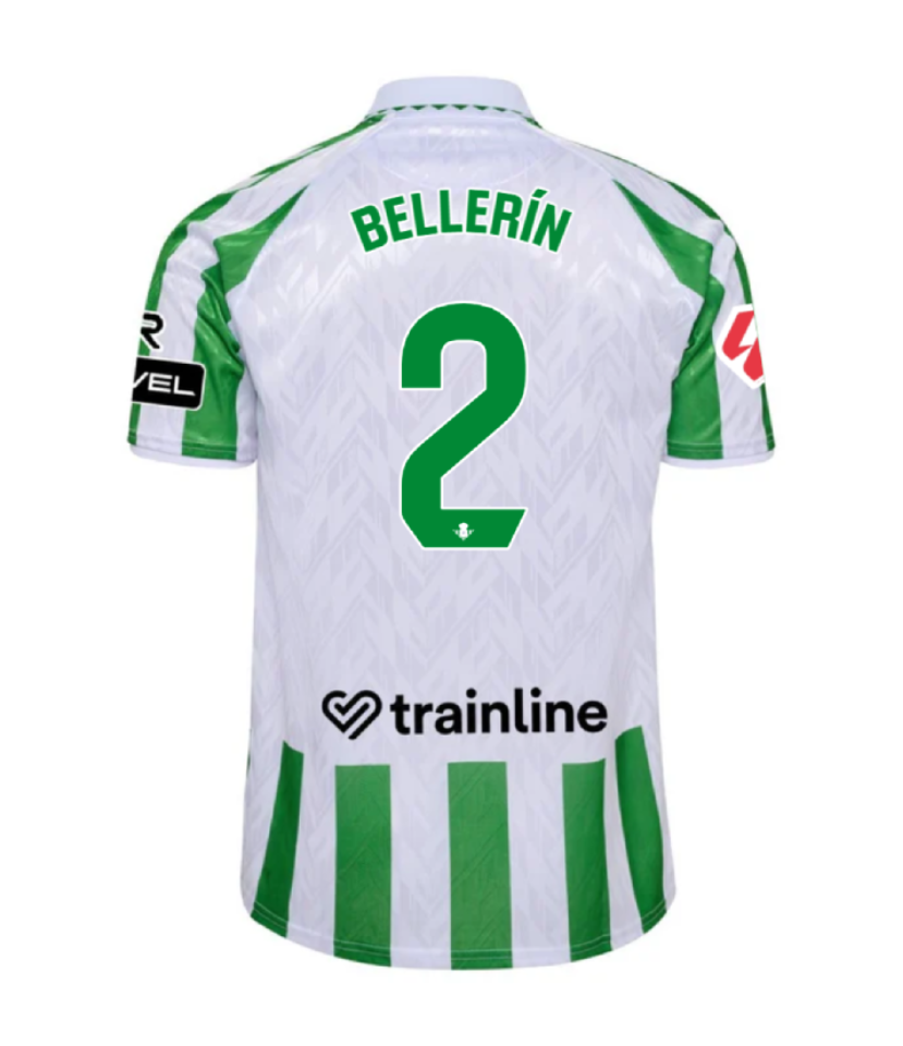 Real Betis Home BELLERÍN 2 Jersey 24-25