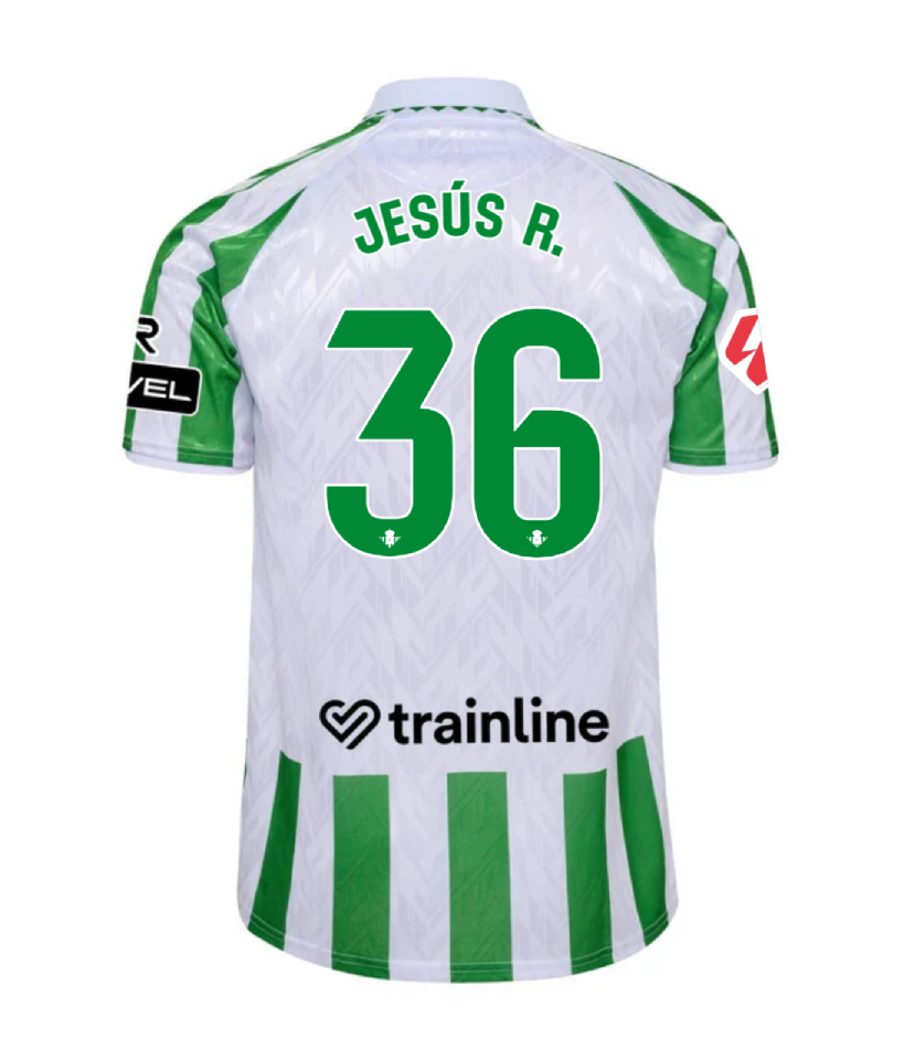 Real Betis Home JESÚS R. 36 Jersey 24-25