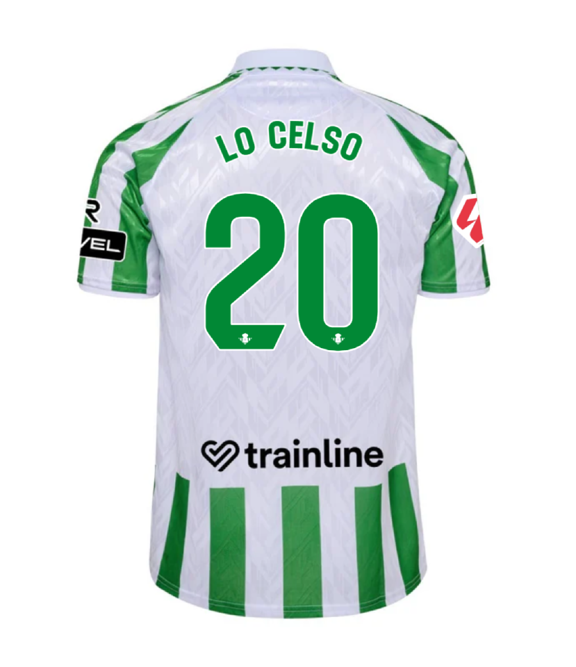 Real Betis Home LO CELSO 20 Jersey 24-25