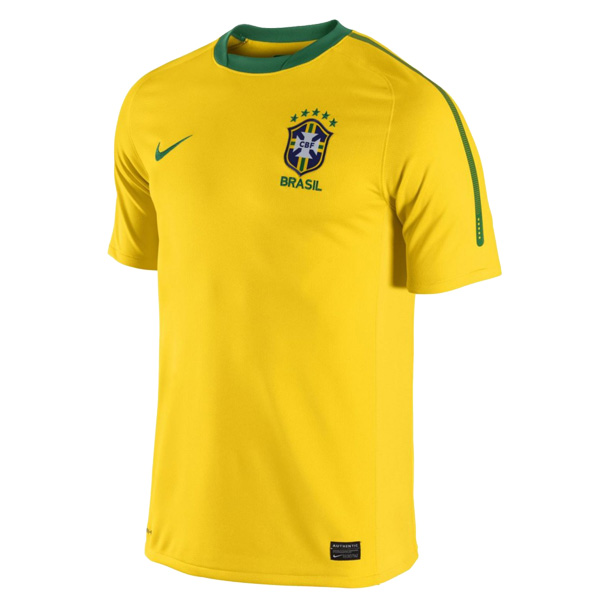 Brazil Home Retro Jersey 2010