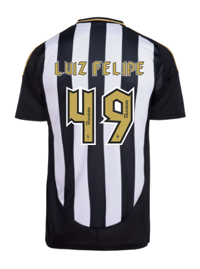 Atletico Mineiro Home Luiz Felipe 49 Jersey 25-26