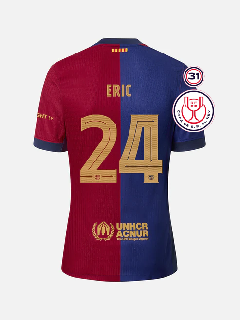 Barcelona Copa Del Rey Final ERIC 24 Jersey 24-25