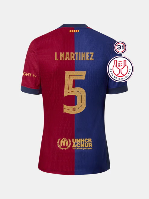 Barcelona Copa Del Rey Final I. MARTINEZ 5 Jersey 24-25