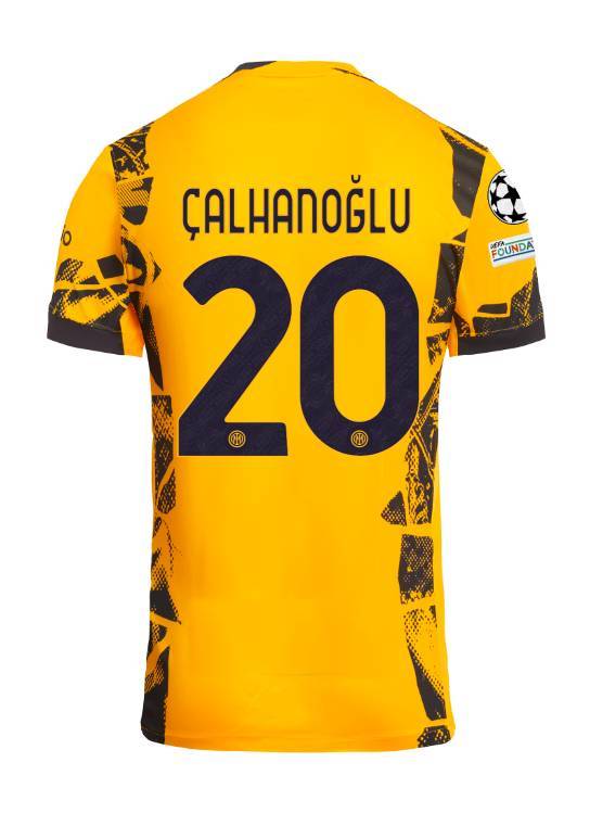 Inter Milan Champions League Final ÇALHANOĞLU 20 Jersey 24-25