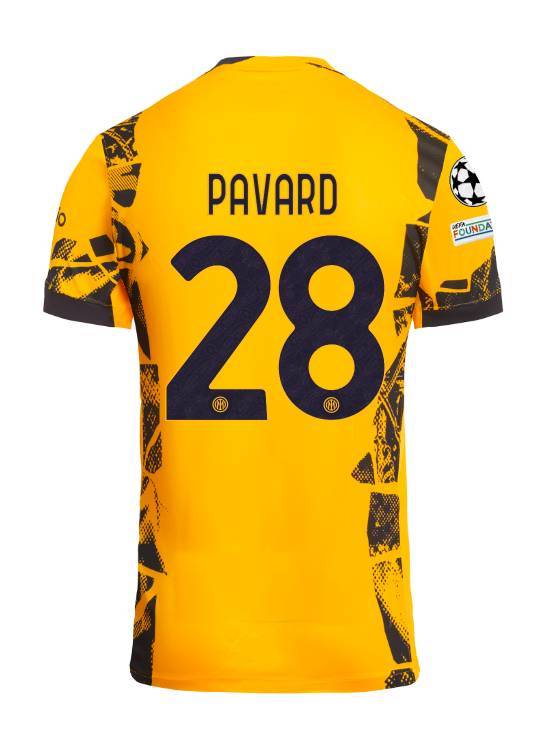 Inter Milan Champions League Final PAVARD 28 Jersey 24-25