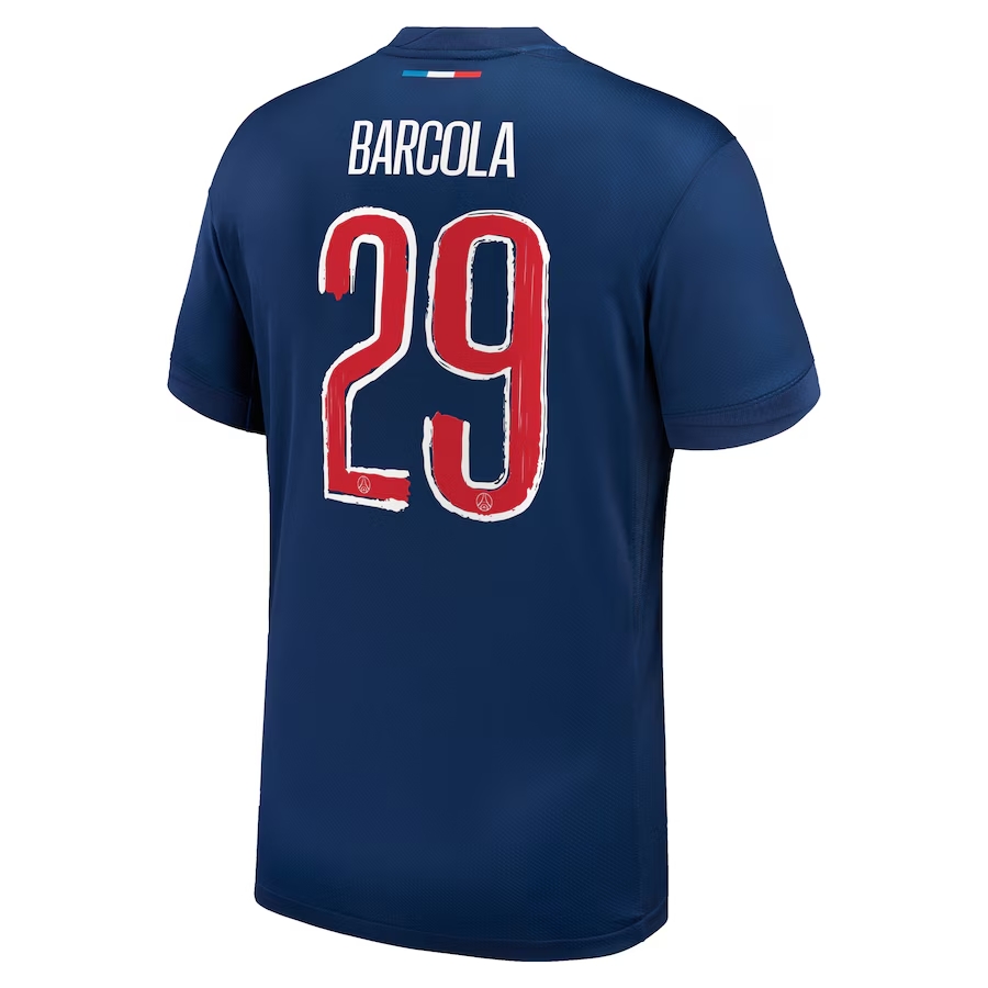 PSG Champions League Final BARCOLA 29 Jersey 24-25