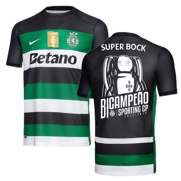 Sporting CP Home Primeira Liga Champion Jersey 24-25