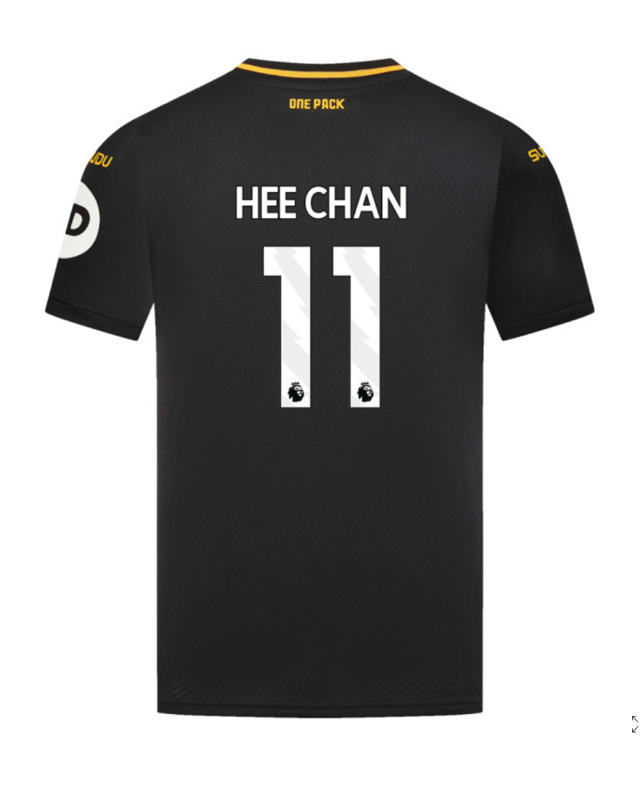 Wolverhampton Wanderers Away HEE CHAN 11 Jersey 24-25