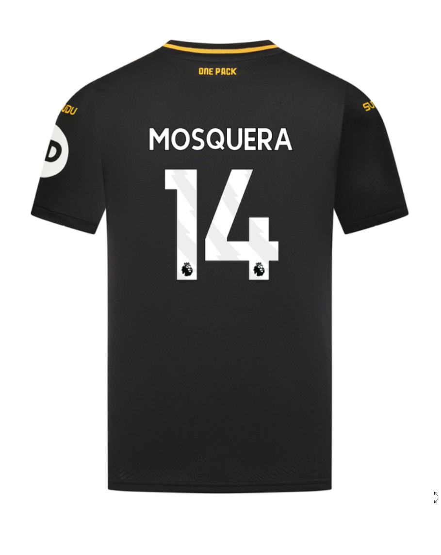 Wolverhampton Wanderers Away MOSQUERA 14 Jersey 24-25