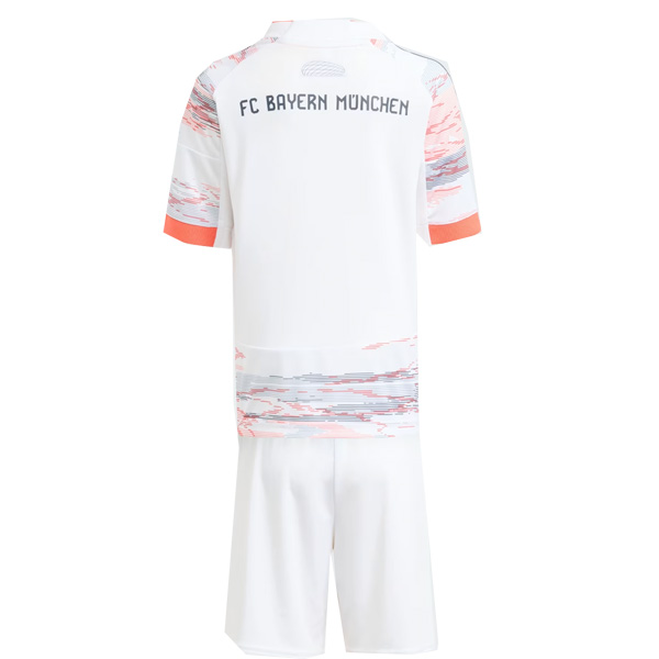 Bayern Munich Away Jersey Kids Kit 25-26