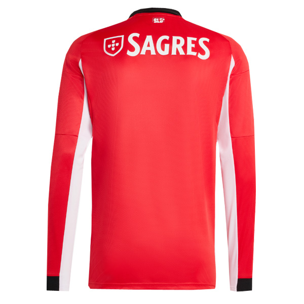 Benfica Home Long Sleeve Jersey 25-26