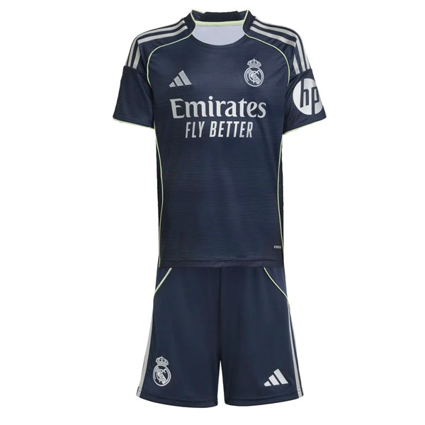 25-26 Real Madrid Away Jersey Kids Kit