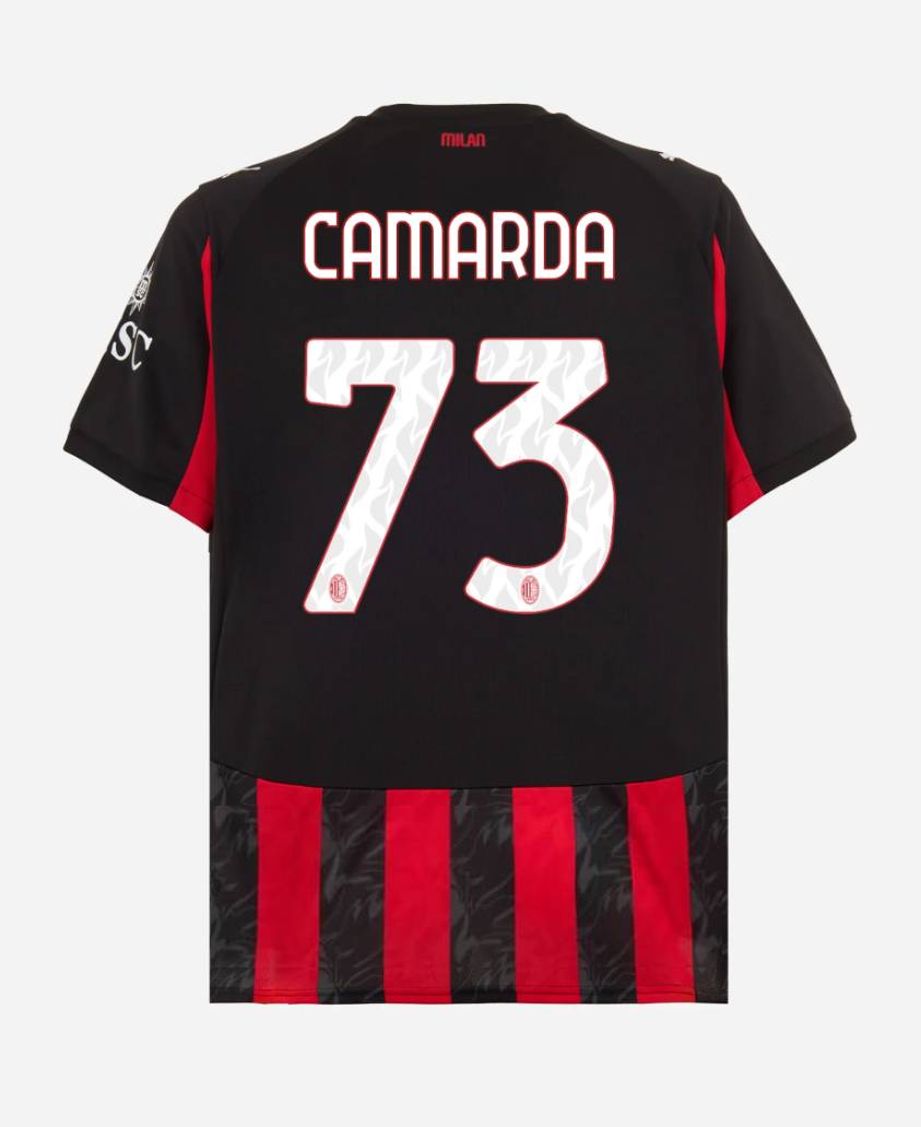 AC Milan Home CAMARDA 73 Jersey 25-26