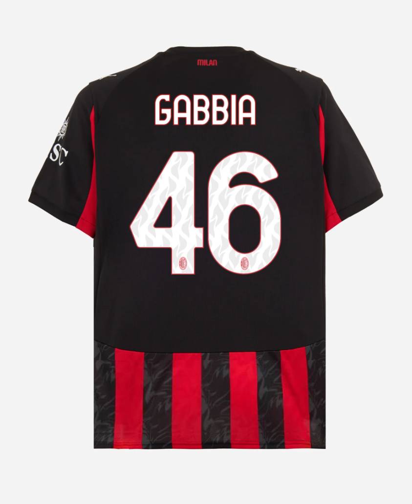 AC Milan Home GABBIA 46 Jersey 25-26