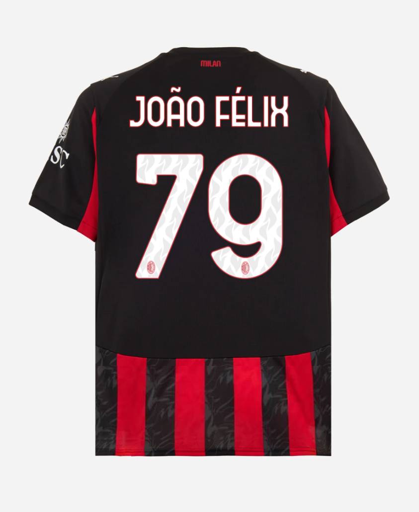 AC Milan Home JOÃO FÉLIX 79 Jersey 25-26